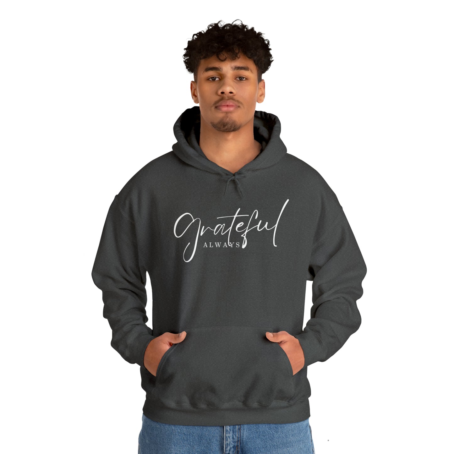 GRATEFUL ALWAYS Unisex Heavy Blend™ Hooded Sweatshirt