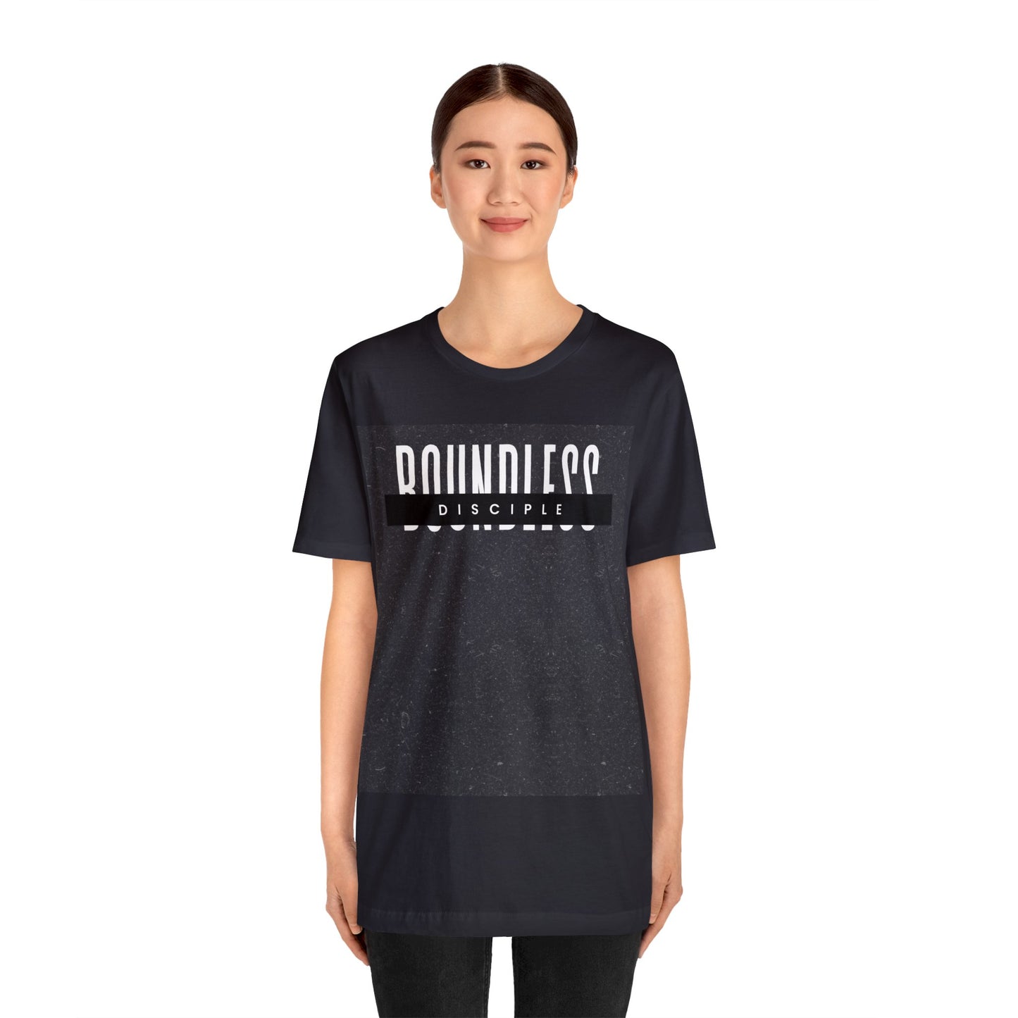 BOUNDLESS DISCIPLE Unisex Jersey Short Sleeve Tee