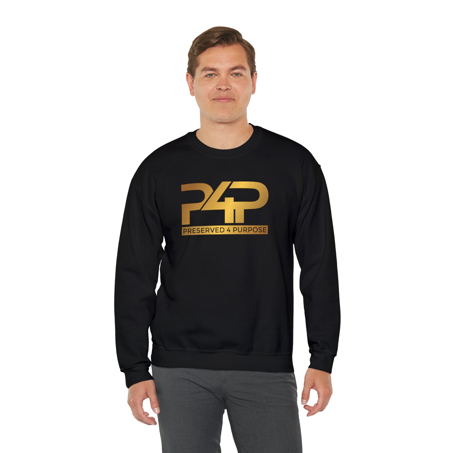 P4P PRESERVED4 PURPOSE Unisex Heavy Blend™ Crewneck Sweatshirt