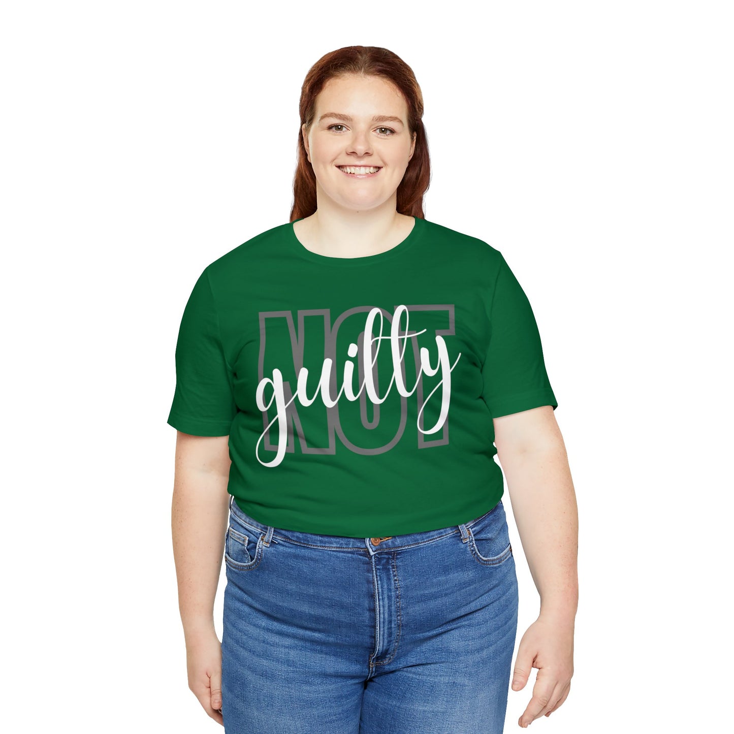 NOT GUILTY Unisex Jersey Short Sleeve Tee