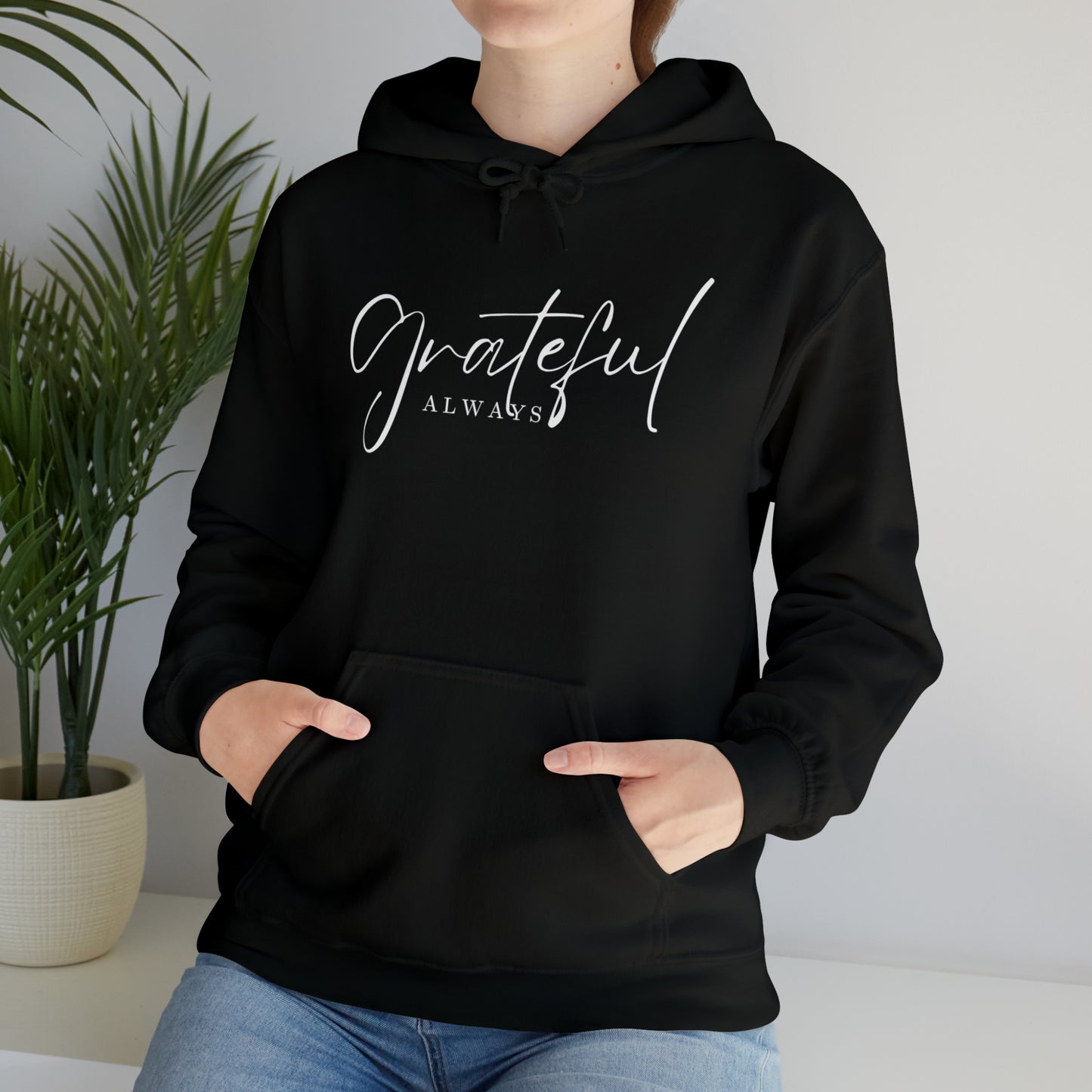 GRATEFUL ALWAYS Unisex Heavy Blend™ Hooded Sweatshirt