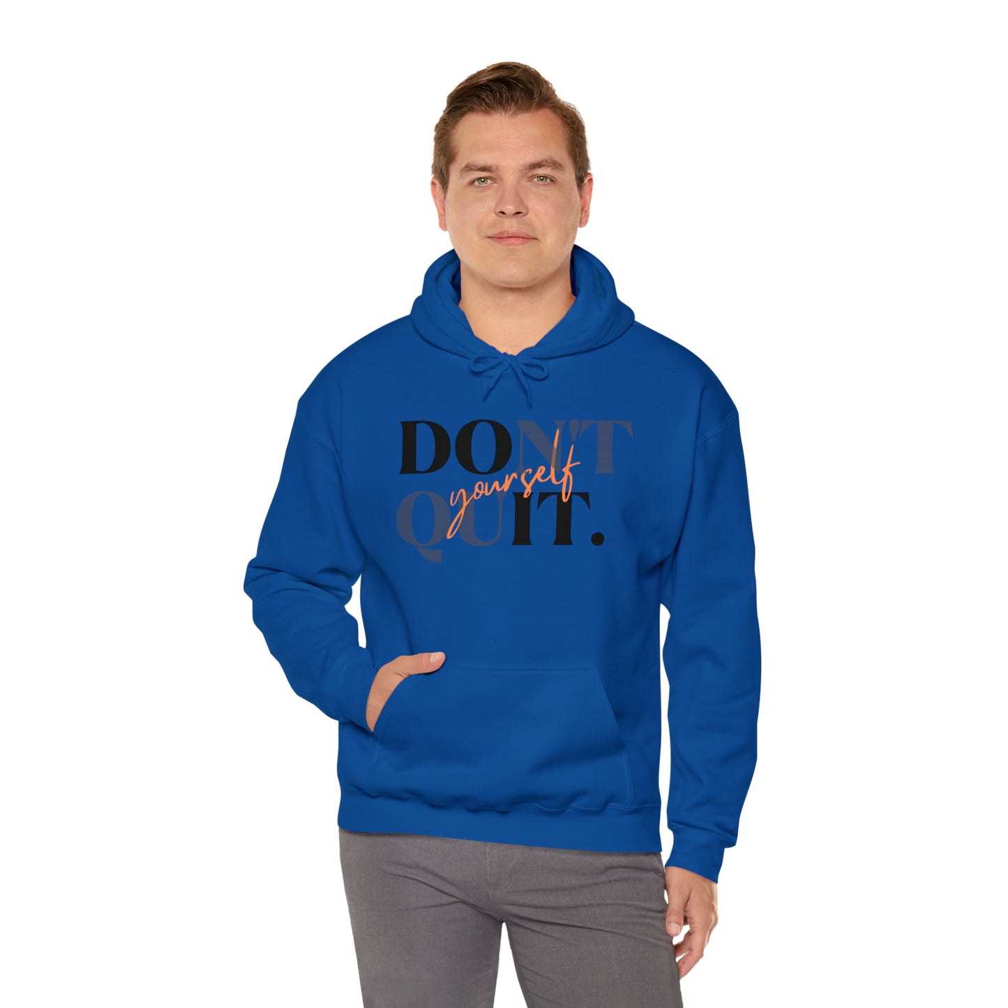 DON'T QUIT Unisex Heavy Blend™ Hooded Sweatshirt