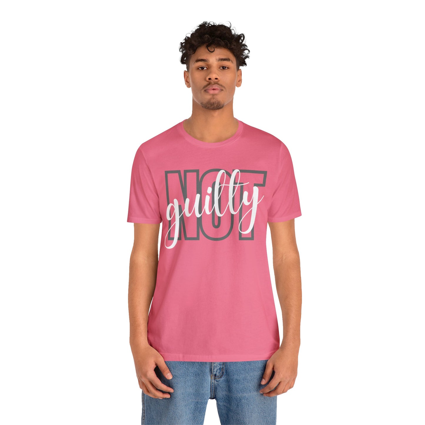 NOT GUILTY Unisex Jersey Short Sleeve Tee