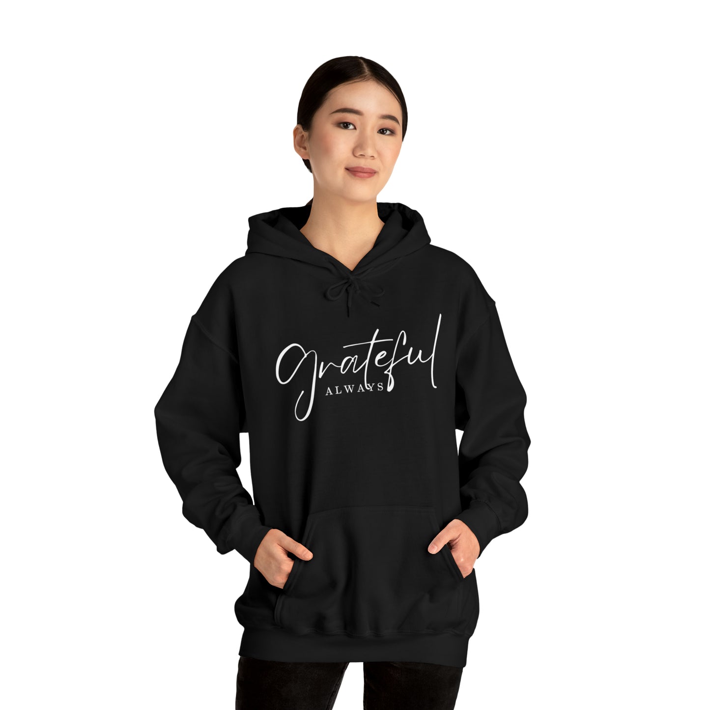 GRATEFUL ALWAYS Unisex Heavy Blend™ Hooded Sweatshirt