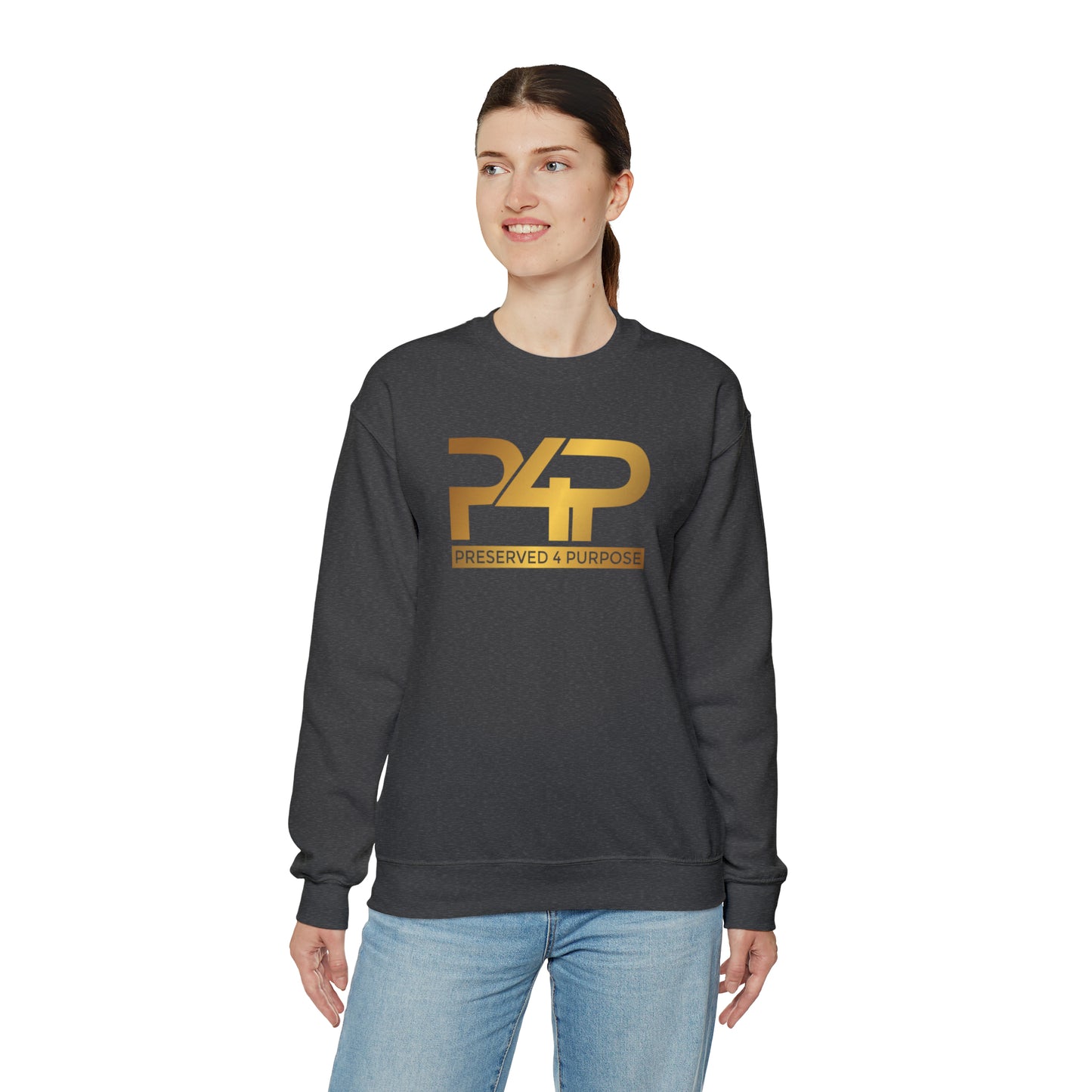 P4P PRESERVED4 PURPOSE Unisex Heavy Blend™ Crewneck Sweatshirt