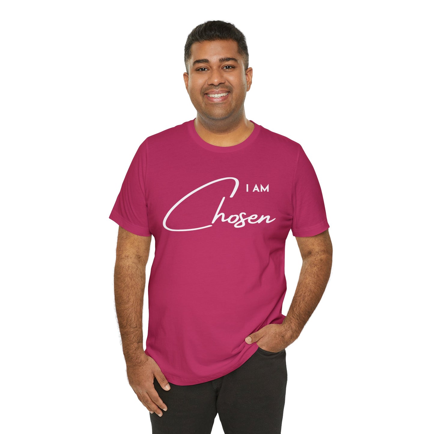 I AM CHOSEN Unisex Jersey Short Sleeve Tee