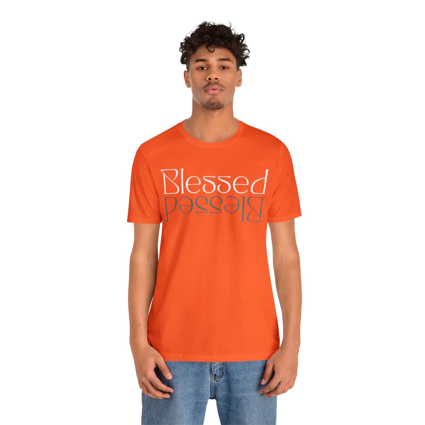 BLESSED Unisex Jersey Short Sleeve Tee