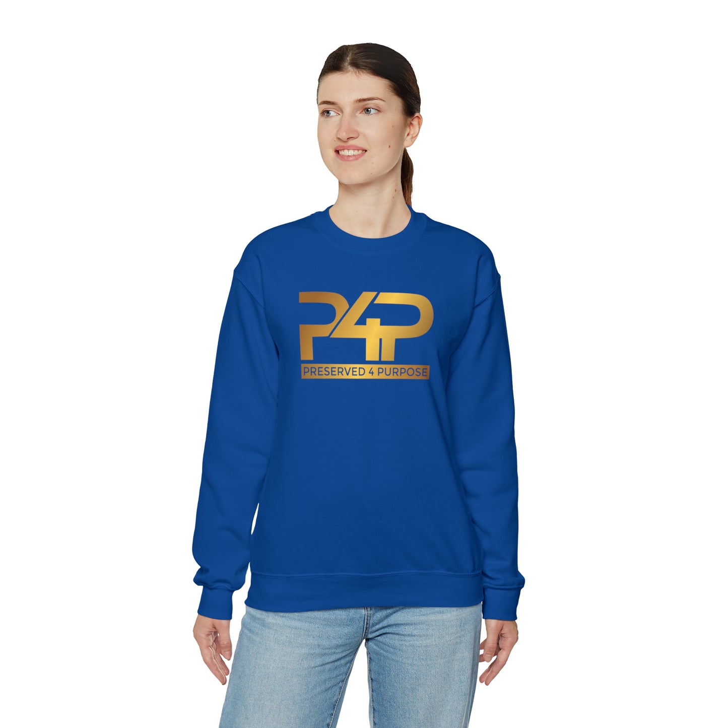 P4P PRESERVED4 PURPOSE Unisex Heavy Blend™ Crewneck Sweatshirt