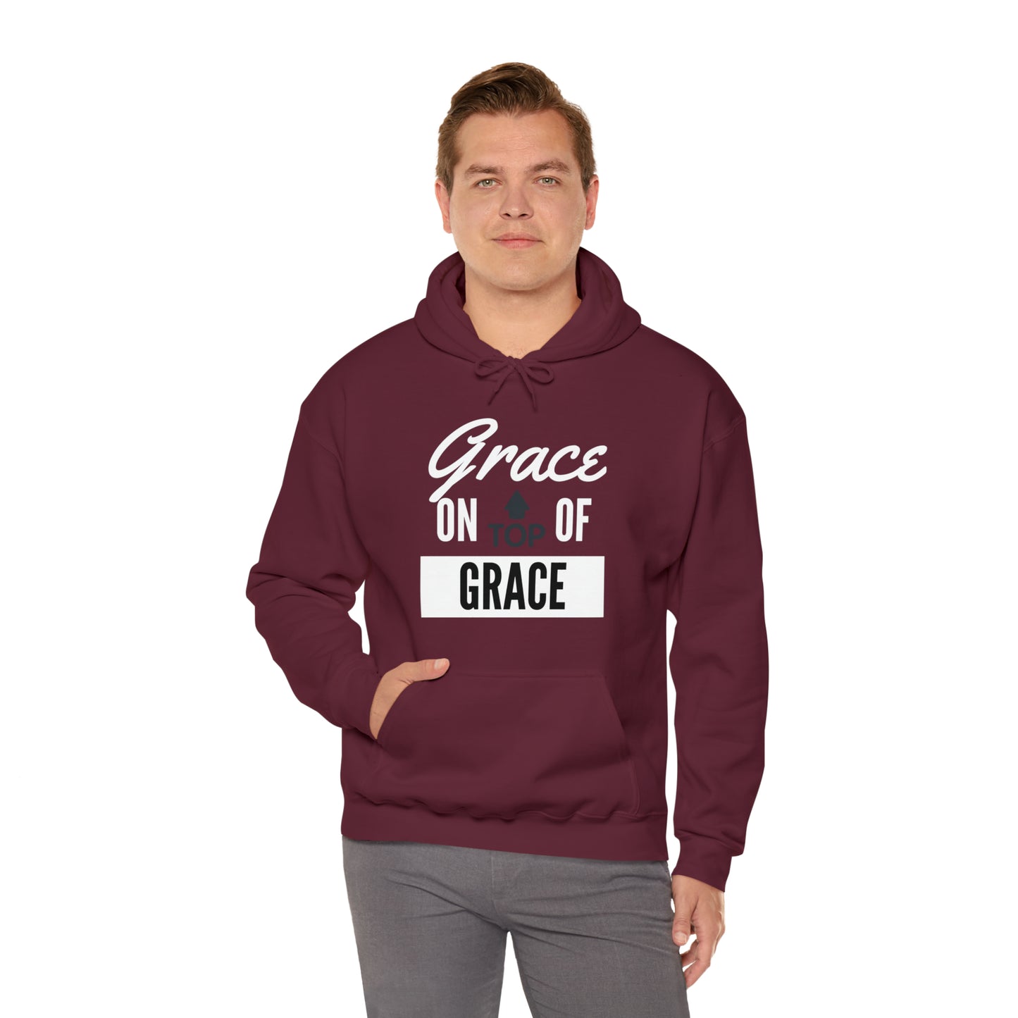 GRACE ON TOP GRACE Unisex Heavy Blend™ Hooded Sweatshirt