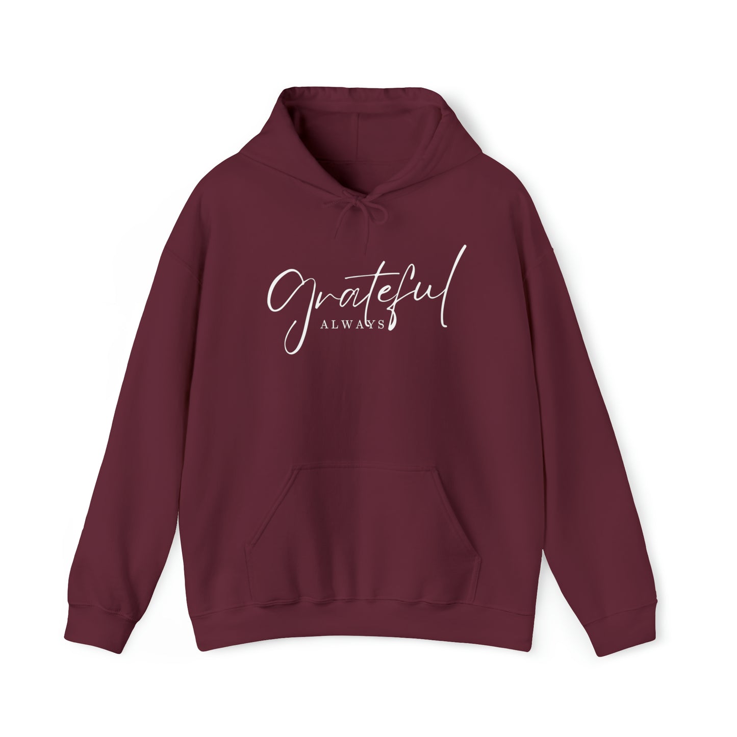 GRATEFUL ALWAYS Unisex Heavy Blend™ Hooded Sweatshirt