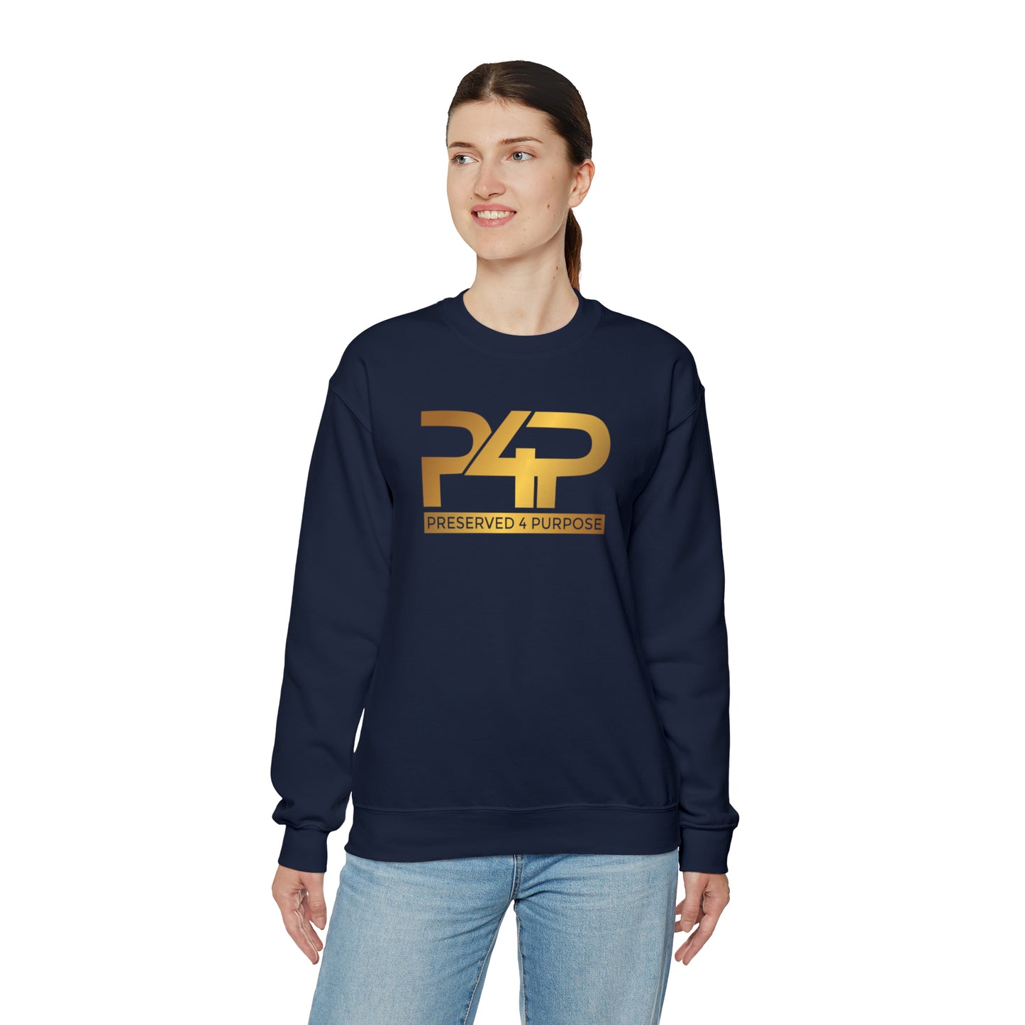 P4P PRESERVED4 PURPOSE Unisex Heavy Blend™ Crewneck Sweatshirt