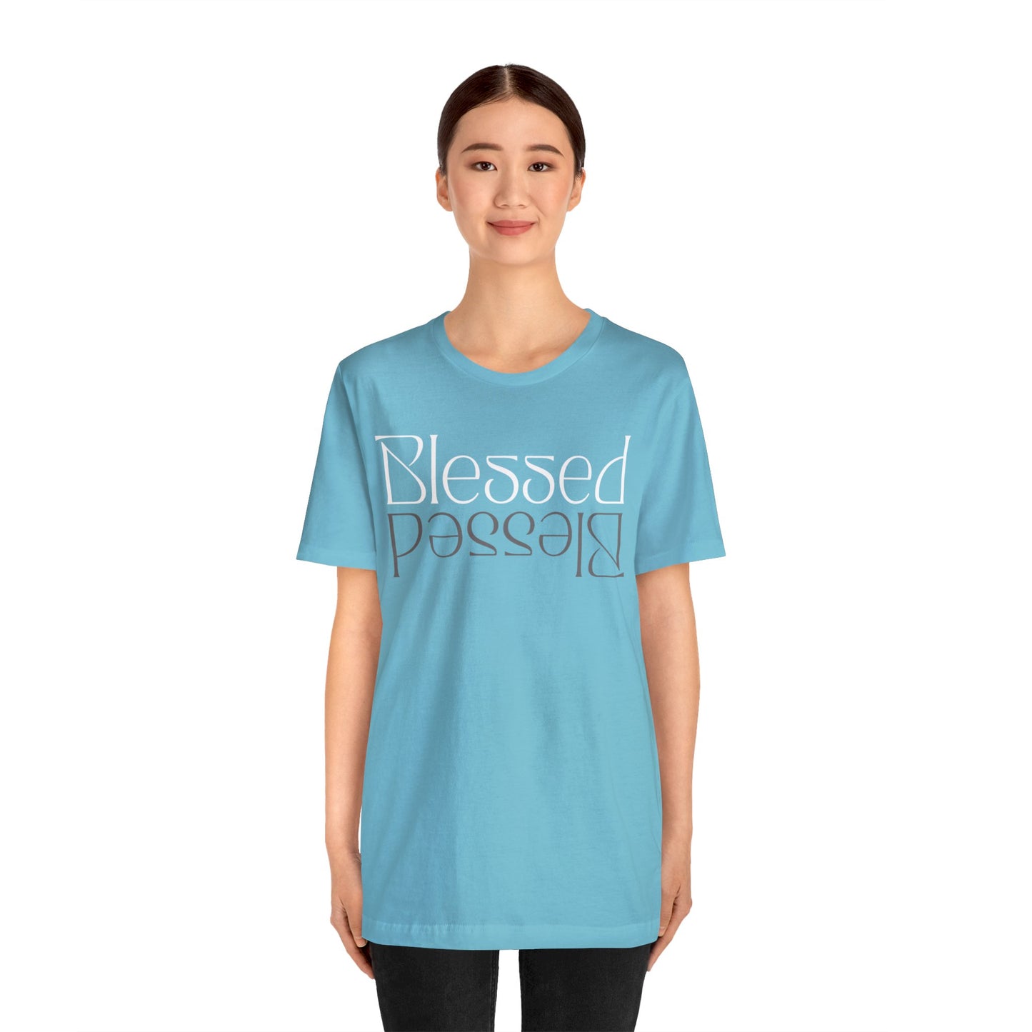 BLESSED Unisex Jersey Short Sleeve Tee