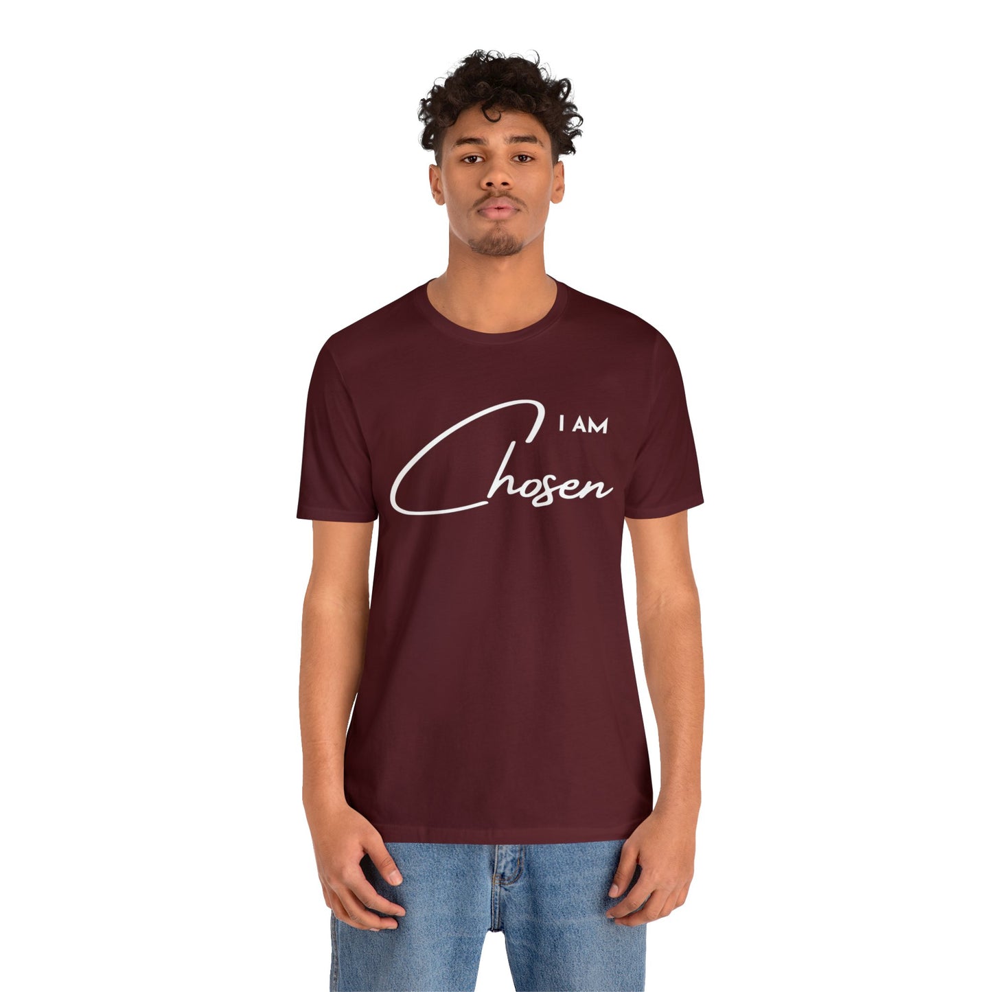 I AM CHOSEN Unisex Jersey Short Sleeve Tee