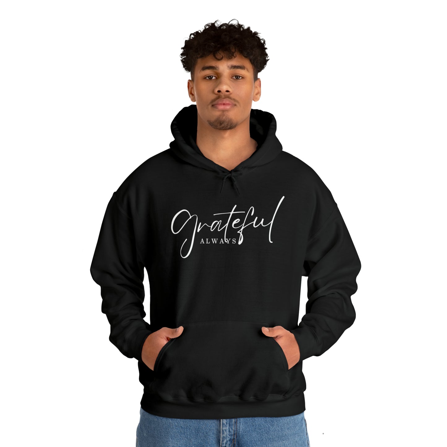 GRATEFUL ALWAYS Unisex Heavy Blend™ Hooded Sweatshirt