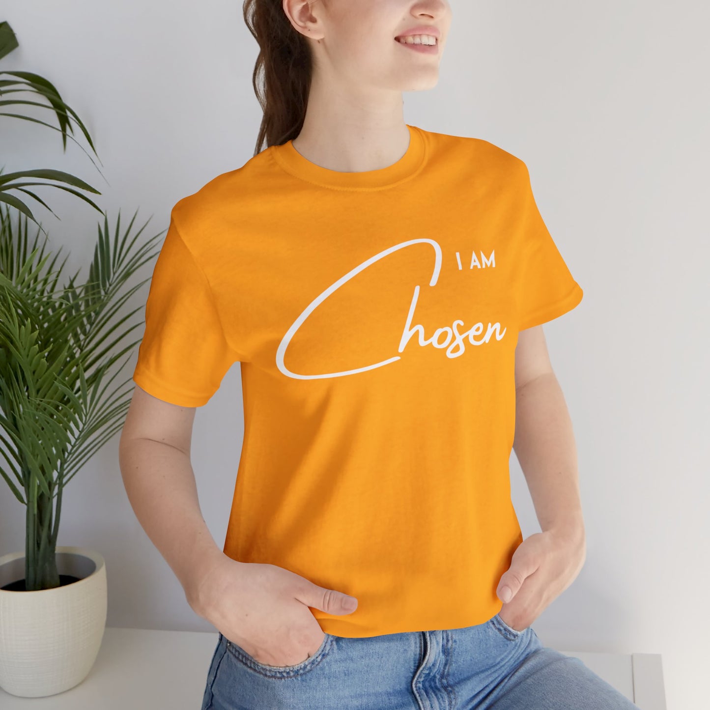 I AM CHOSEN Unisex Jersey Short Sleeve Tee