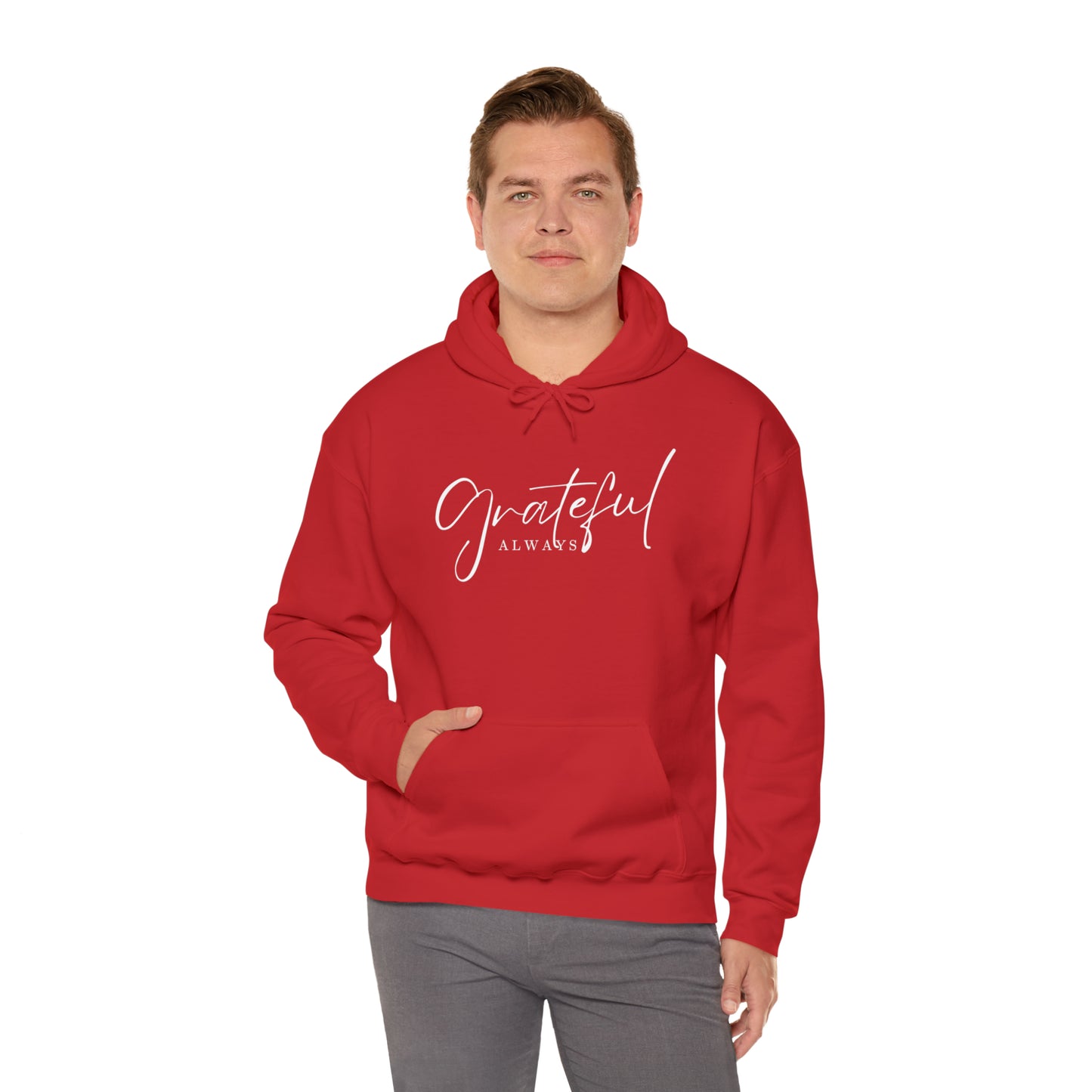 GRATEFUL ALWAYS Unisex Heavy Blend™ Hooded Sweatshirt