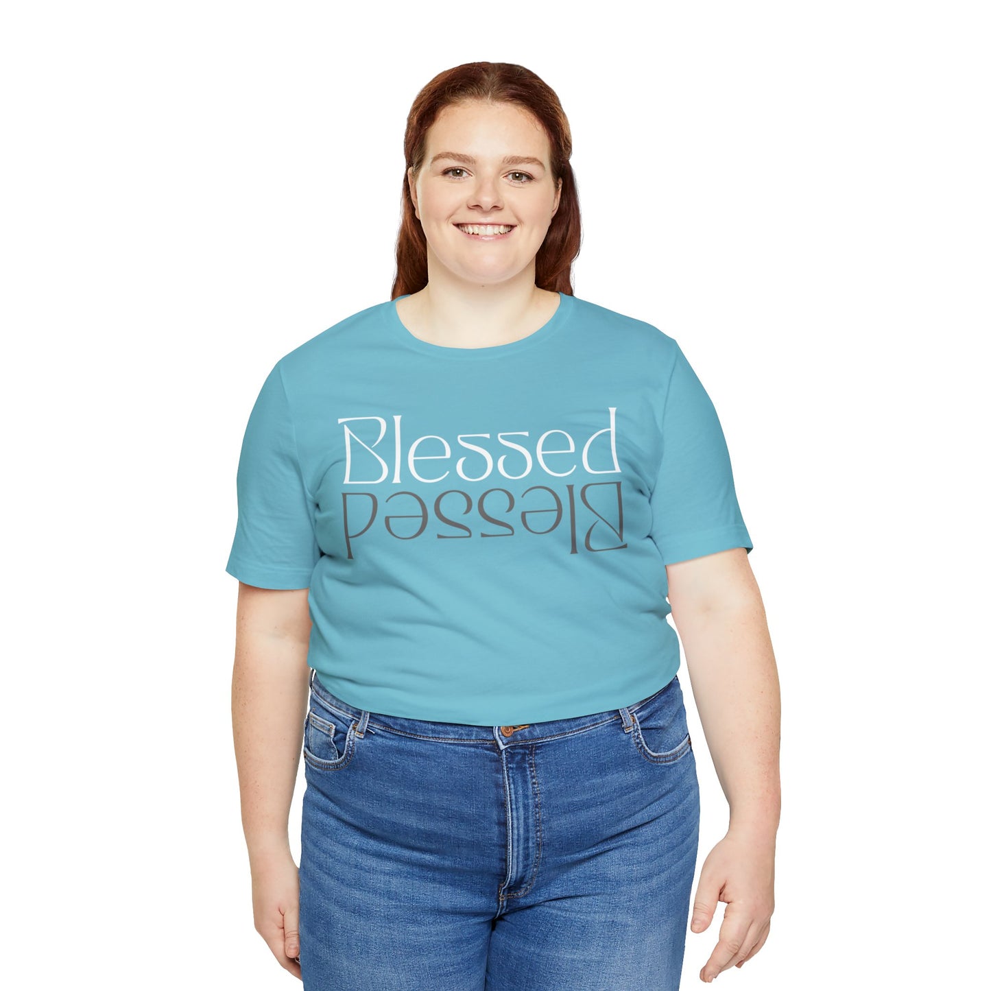 BLESSED Unisex Jersey Short Sleeve Tee