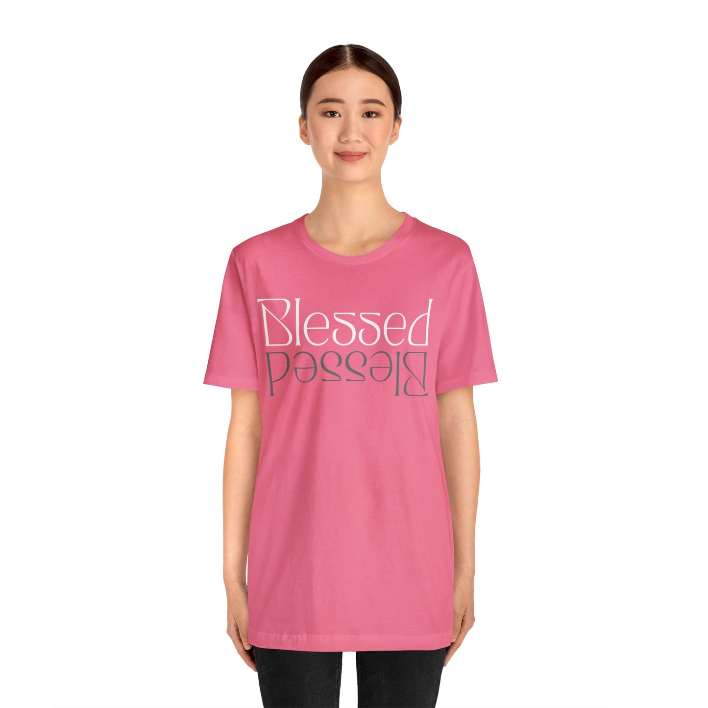 BLESSED Unisex Jersey Short Sleeve Tee