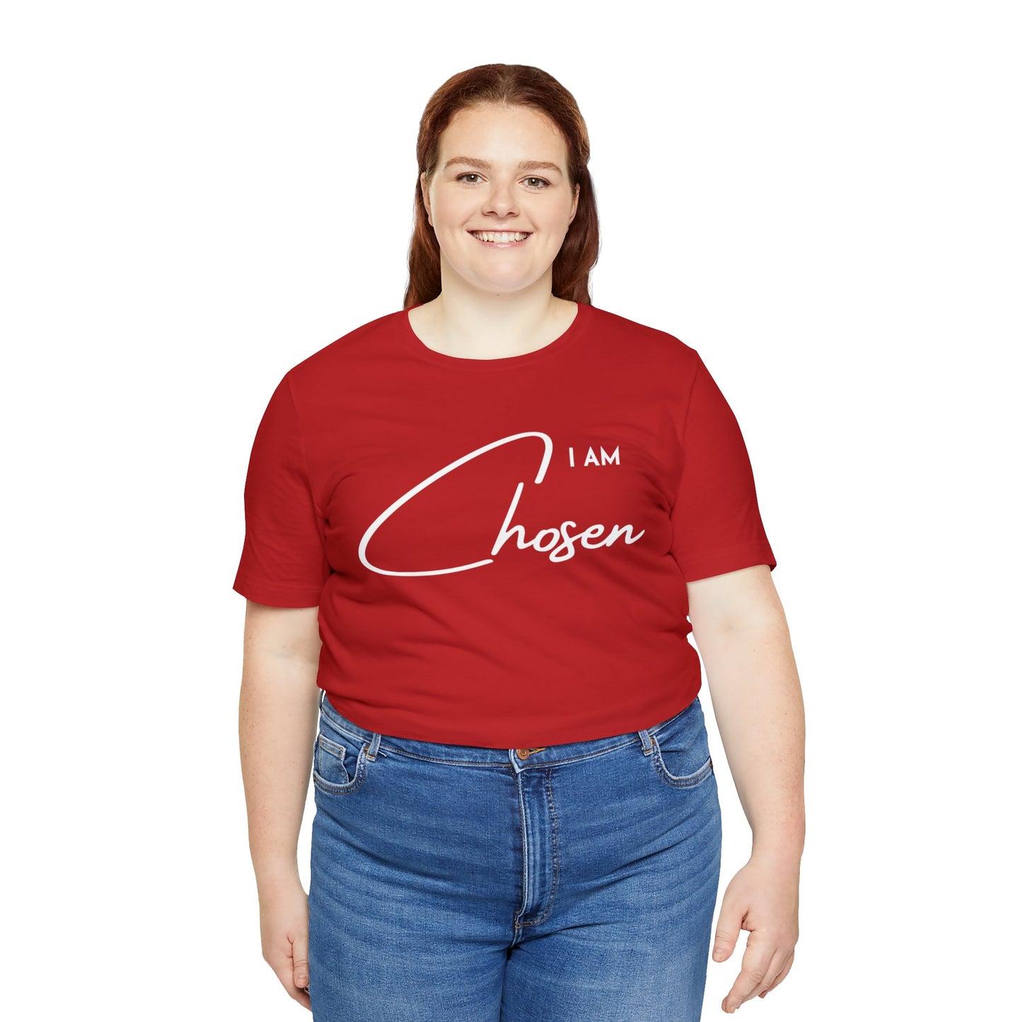 I AM CHOSEN Unisex Jersey Short Sleeve Tee