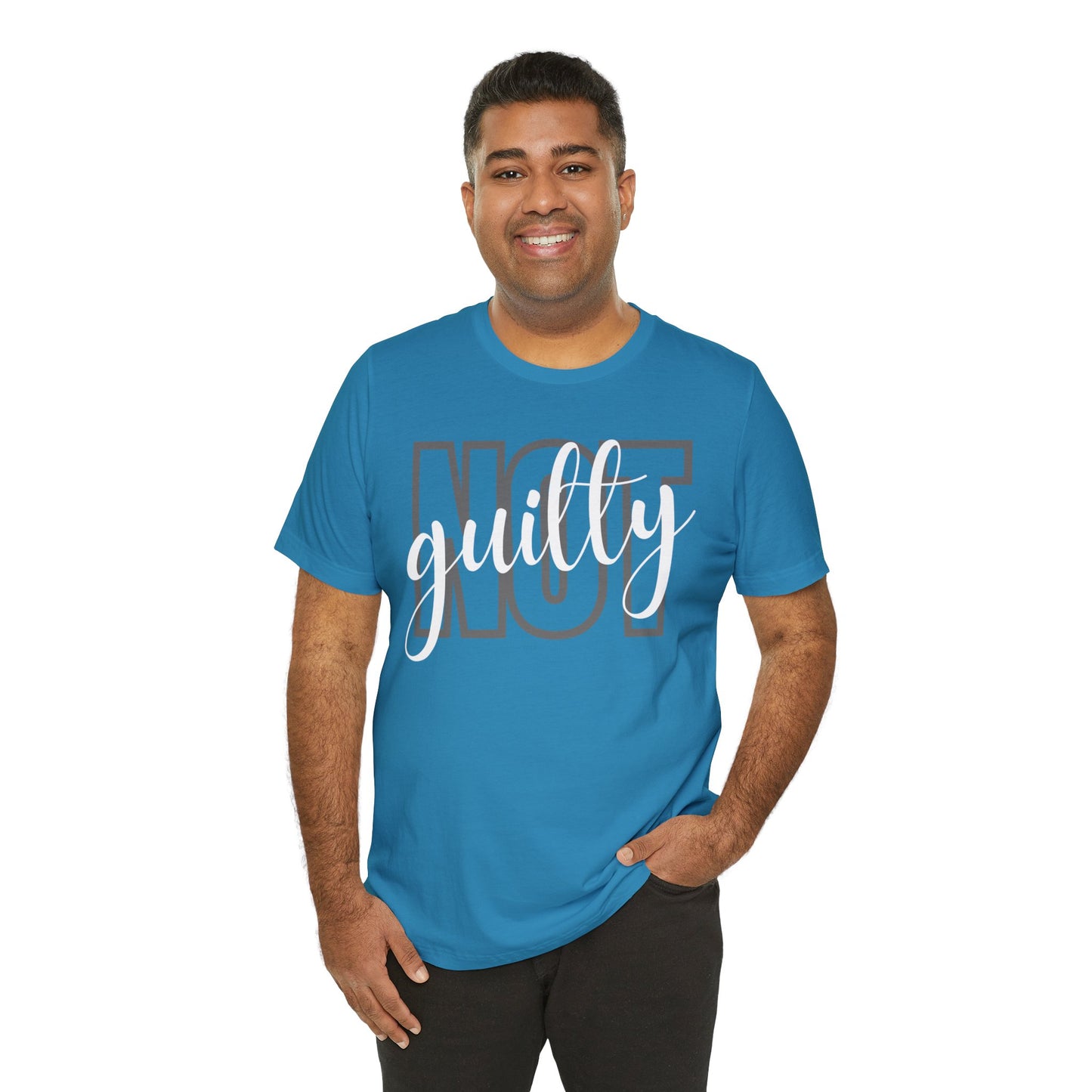 NOT GUILTY Unisex Jersey Short Sleeve Tee