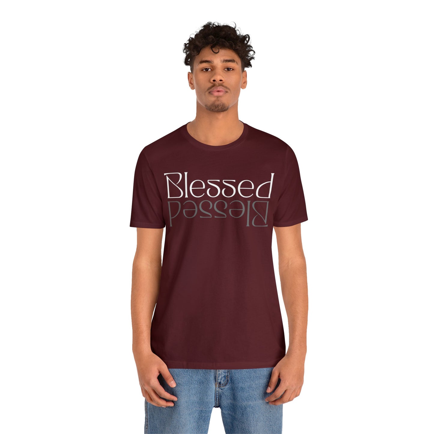 BLESSED Unisex Jersey Short Sleeve Tee