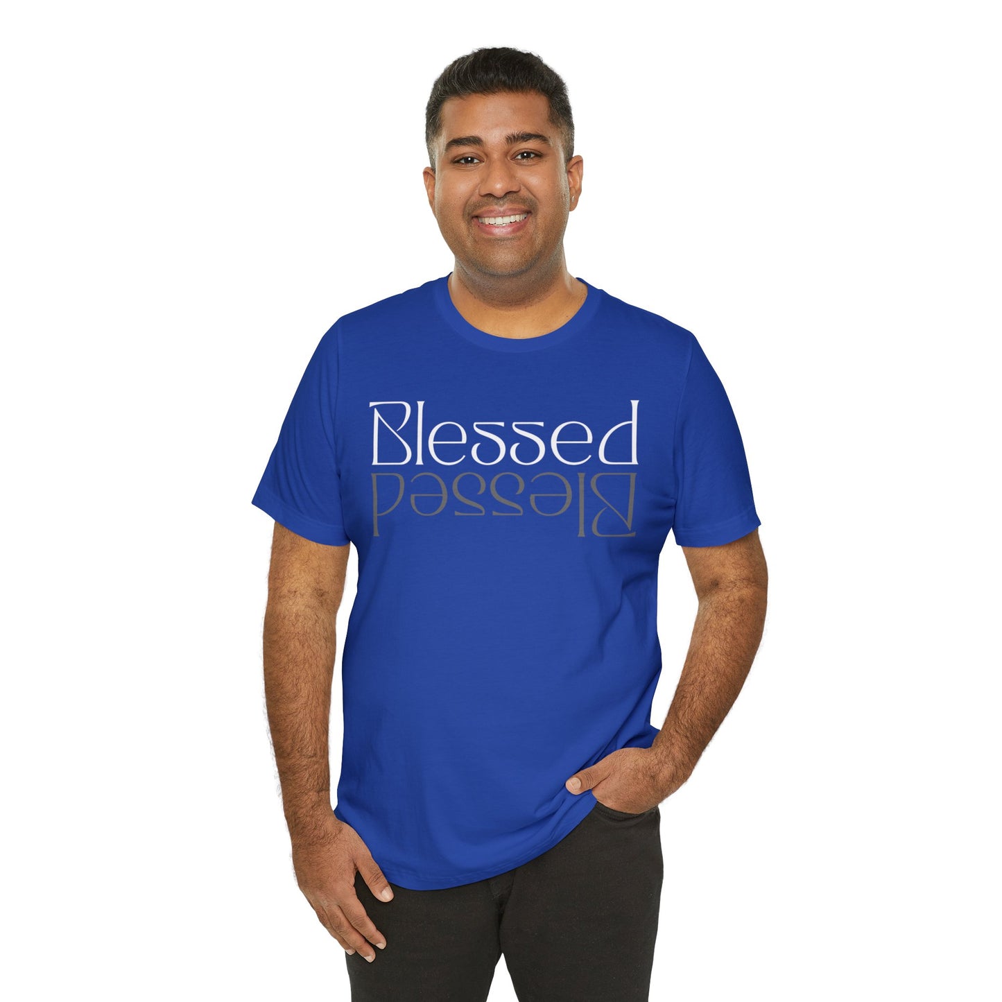 BLESSED Unisex Jersey Short Sleeve Tee