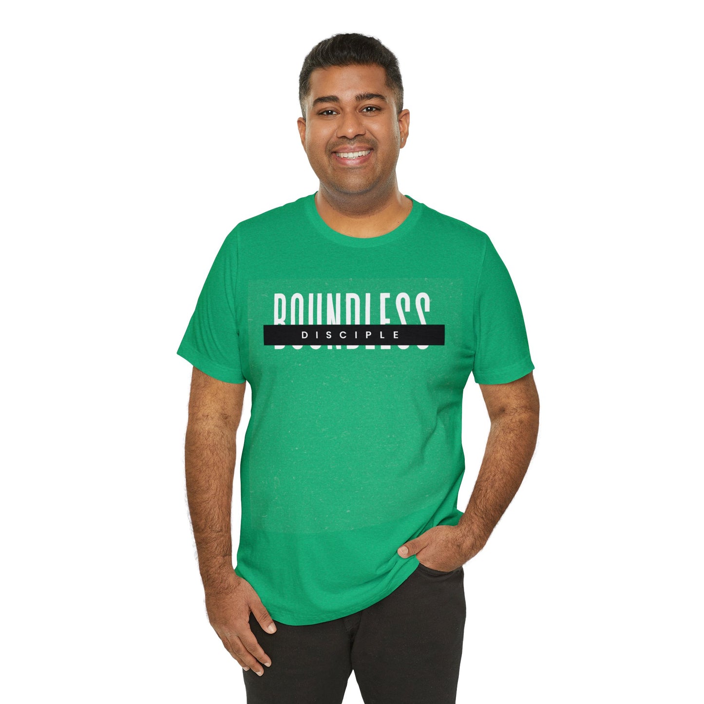 BOUNDLESS DISCIPLE Unisex Jersey Short Sleeve Tee