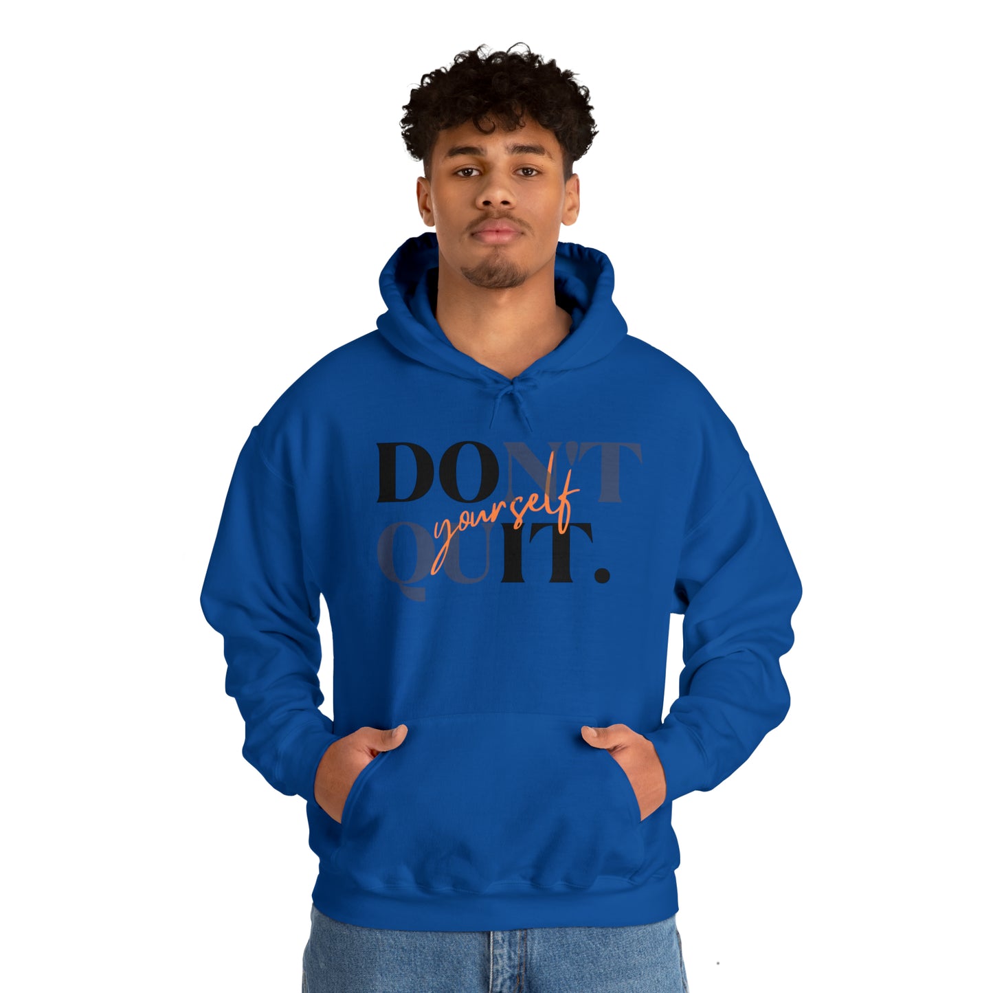 DON'T QUIT Unisex Heavy Blend™ Hooded Sweatshirt